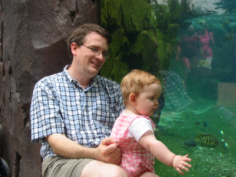 June 12 Zoo Randy and Jane with fish